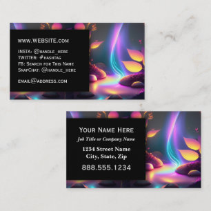 Carte De Visite Responsable professionnel Reiki Energy Healer