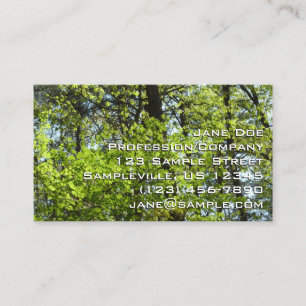 Carte De Visite Ressource Feuille