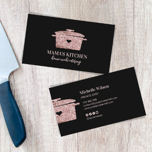 Carte De Visite Restaurant de cuisine personnel professionnel