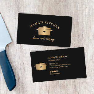 Carte De Visite Restaurant de cuisine personnel professionnel