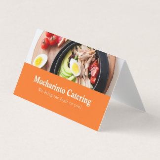 Carte De Visite Restaurant et traiteur élégant professionnel