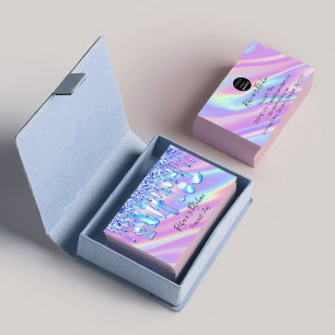 Carte De Visite Restauration Chef personnel Holographe de cuisine