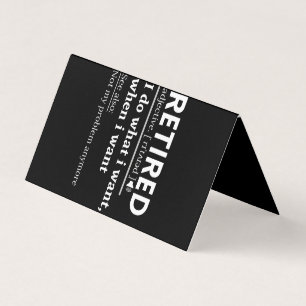 Carte De Visite retirot