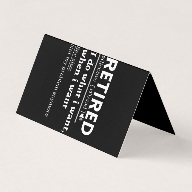 Carte De Visite retirot (Devant)