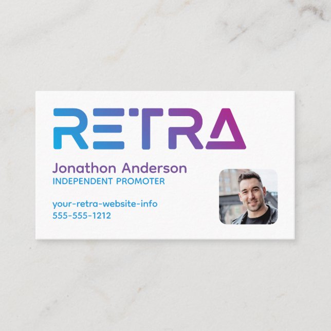 Carte De Visite Retra (Devant)