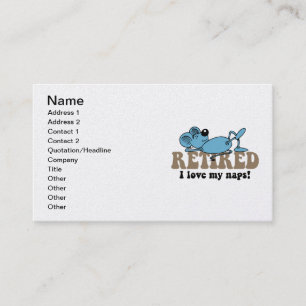 Carte De Visite retraite