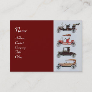 Carte De Visite RETRO CARS 2- réparation automobile