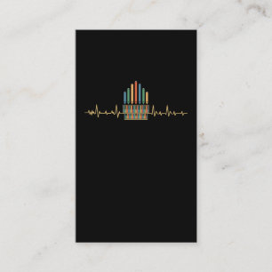 Carte De Visite Rétro Pipe Organ Church Music Organist