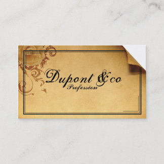 Carte de visite retro - Retro Business card