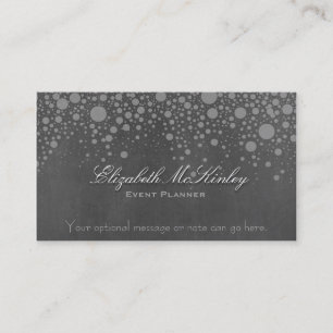 Carte De Visite Rétro tableau subtil avec des étoiles