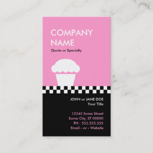 Carte De Visite rétros contrôleurs de petit gâteau
