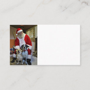 Carte De Visite Réunion Père Noël