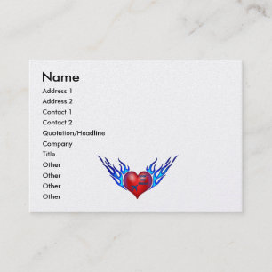 Carte De Visite Rêves flamboyants