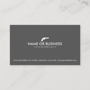 Carte De Visite revolver simple