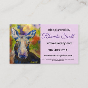 Carte De Visite rhonda scott_Standard, code Biz_QR de 3,5 po x 2,0