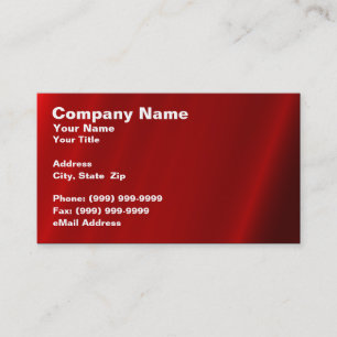 Carte De Visite Rideau rouge abstrait