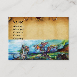 Carte De Visite RIDERS DANS LE parchemin STORM