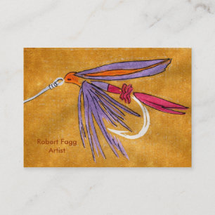 Carte De Visite Robert Fagg - Artiste