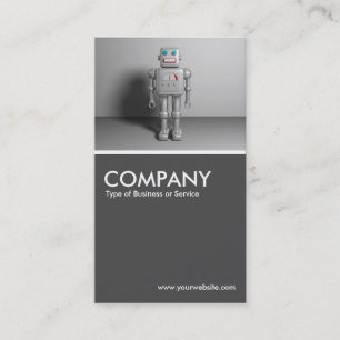 Carte De Visite Robot - 70pc Grey