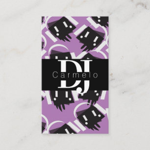 Carte De Visite Robot Drier Music Producer Night Club