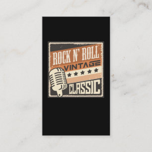 Carte De Visite Rock and Roll Music 1950 Rockabilly US