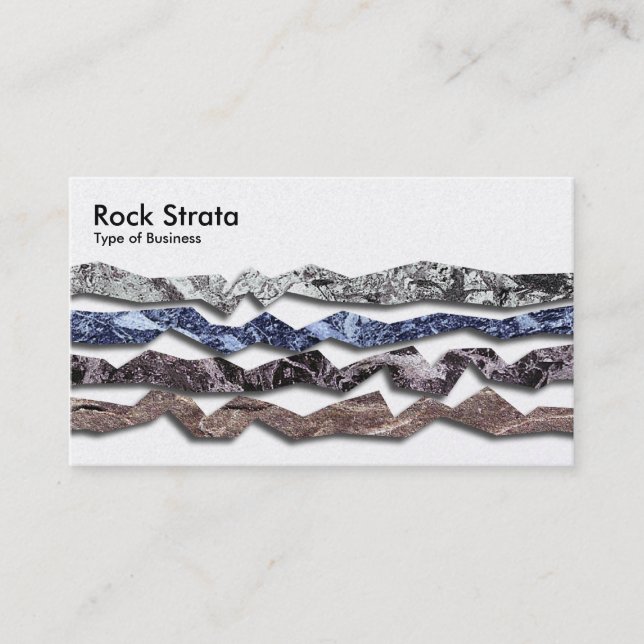 Carte De Visite Rock Strata 02 (Devant)