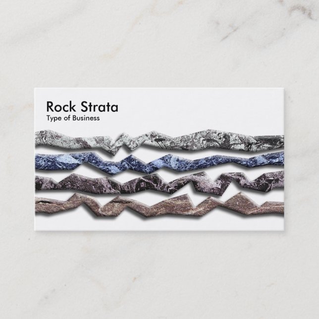 Carte De Visite Rock Strata 03 (Devant)