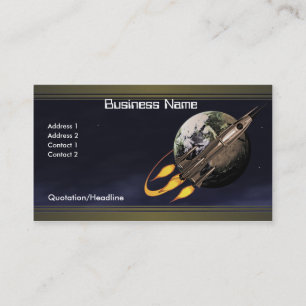 Carte De Visite Rocket vintage