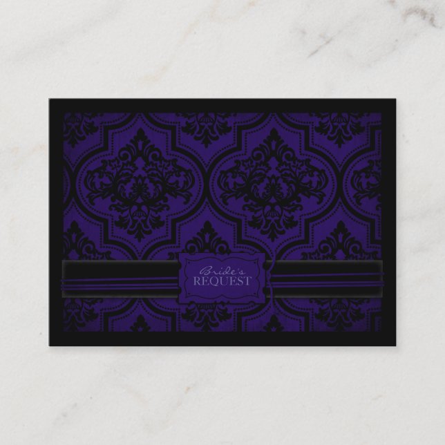 Carte de visite Romance gothique (Devant)