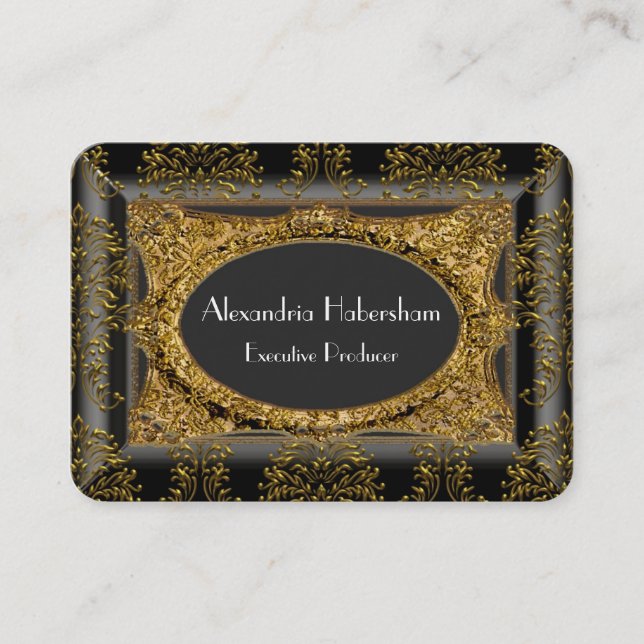 Carte De Visite Rond professionnel élégant de Hawshaythe (Devant)