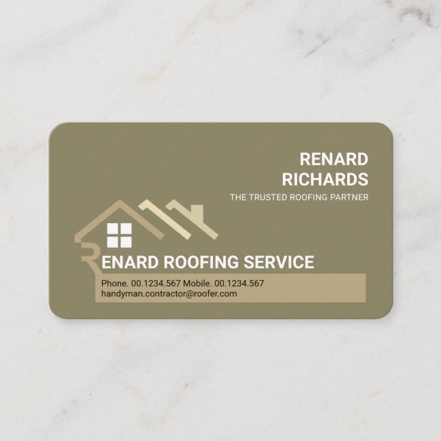 Carte De Visite Rooftop créatif - Rooftop (Devant)