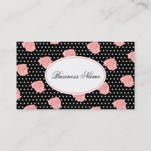 Carte de visite rose