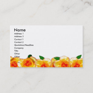 Carte de visite rose