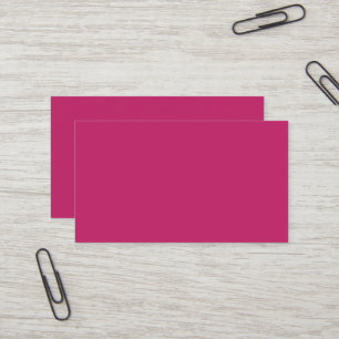 Carte de visite rose brûlé