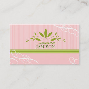 Carte De Visite ROSE de la GUIRLANDE 311-FRESH