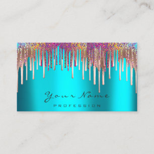 Carte De Visite Rose de maquillage pour épilation de cire des ong