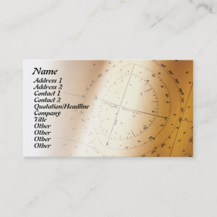 Carte De Visite Rose de vent