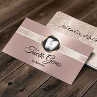 Rose moderne Gold Gemmes pour dents Dental Beauté 