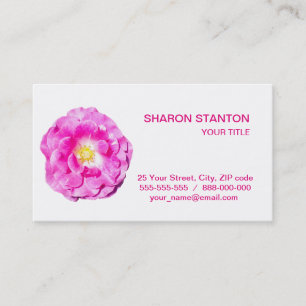 Carte De Visite Rose rose
