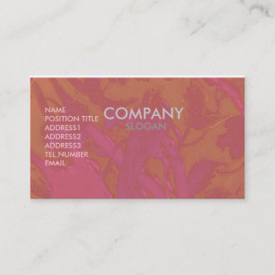 Carte De Visite rosebird