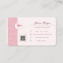 Carte de visite Rosegold esthétique