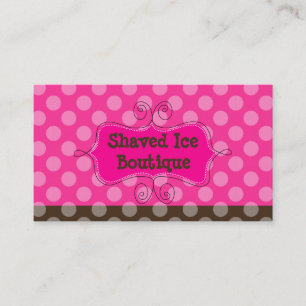 Carte De Visite Roses indien de PixDezines + Pois de chocolat