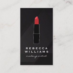 Carte De Visite Rouge à lèvre   Beauté Cosmétique