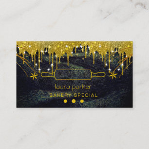 Carte De Visite Rouleau à pâtisserie Boulangerie Pâtisserie Traite