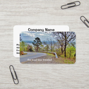Carte de visite routier moins voyagé