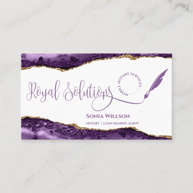 Carte De Visite Royal Solutions (Devant)