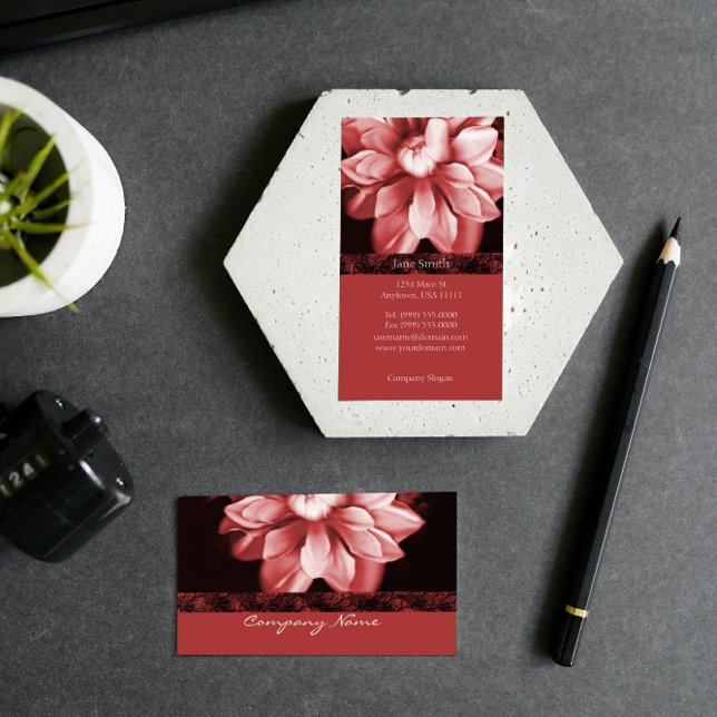 Carte de visite Ruby Bloom (Ruby Bloom Business Card)