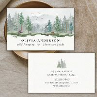 Russe Watercolor Mountain Woodland Forest Guide