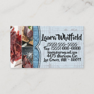 Carte de visite Rustic Tin Panneau Plafond Pays Ou