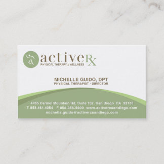 Carte De Visite rx actif